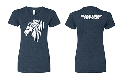 Women's Black Sheep Customs Tee Shirt